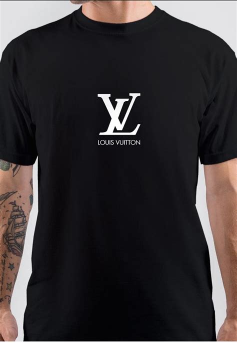 lv men t shirts|louis vuitton t shirt black.